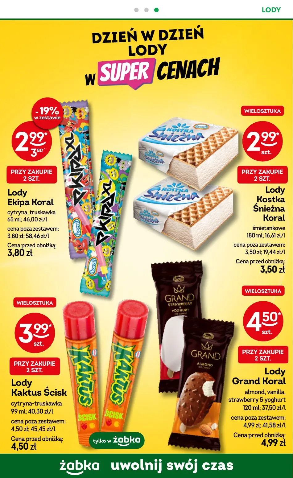 gazetka promocyjna Żabka Uwolnij swój czas! - Strona 57