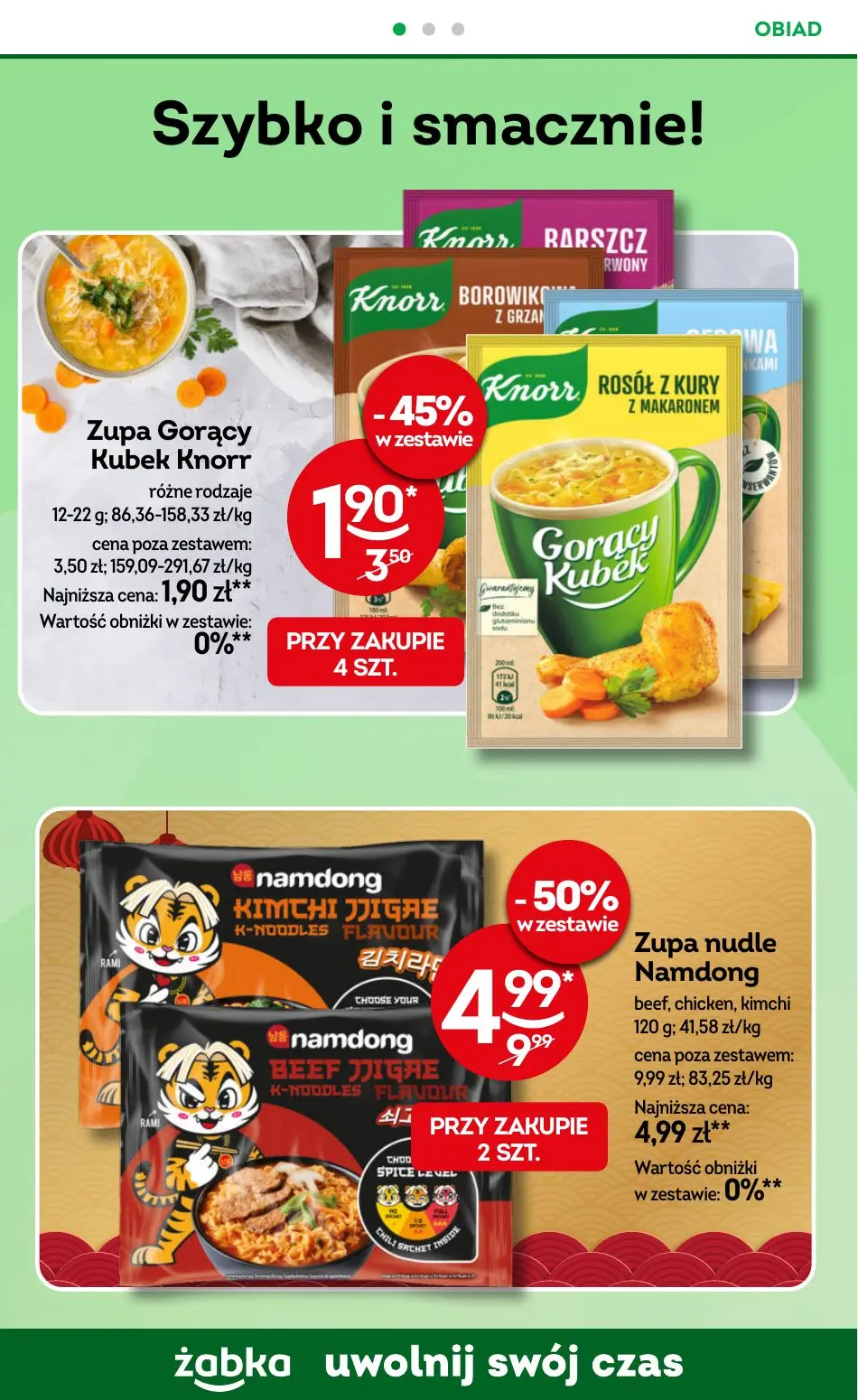 gazetka promocyjna Żabka Uwolnij swój czas! - Strona 66