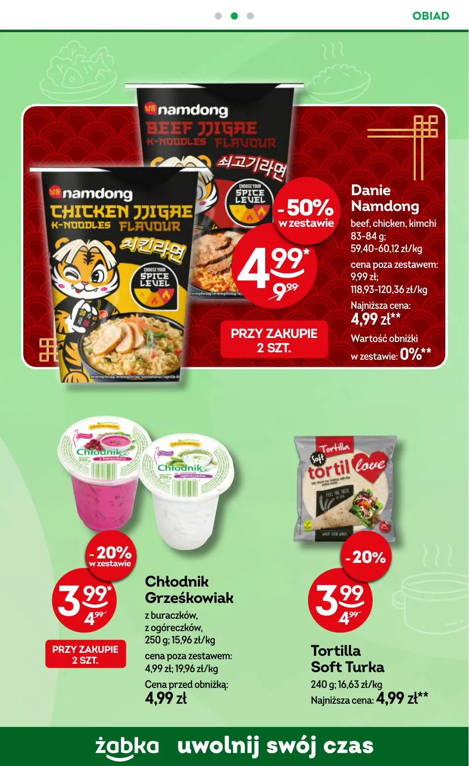 gazetka promocyjna Żabka Uwolnij swój czas! - Strona 67