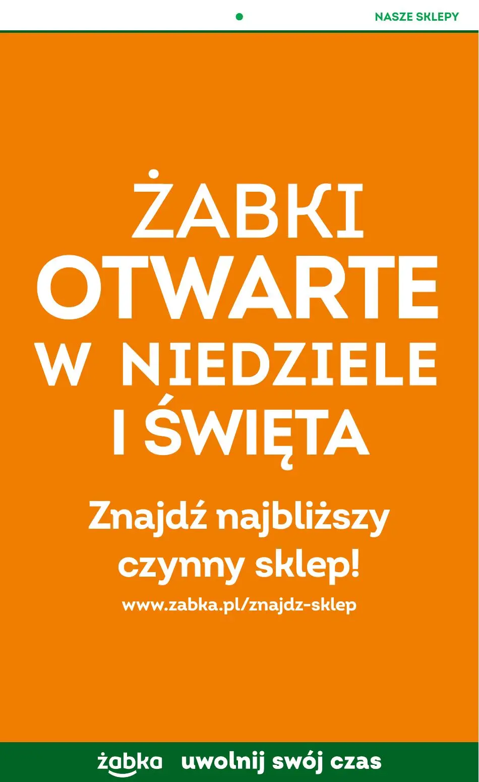 gazetka promocyjna Żabka Uwolnij swój czas! - Strona 69