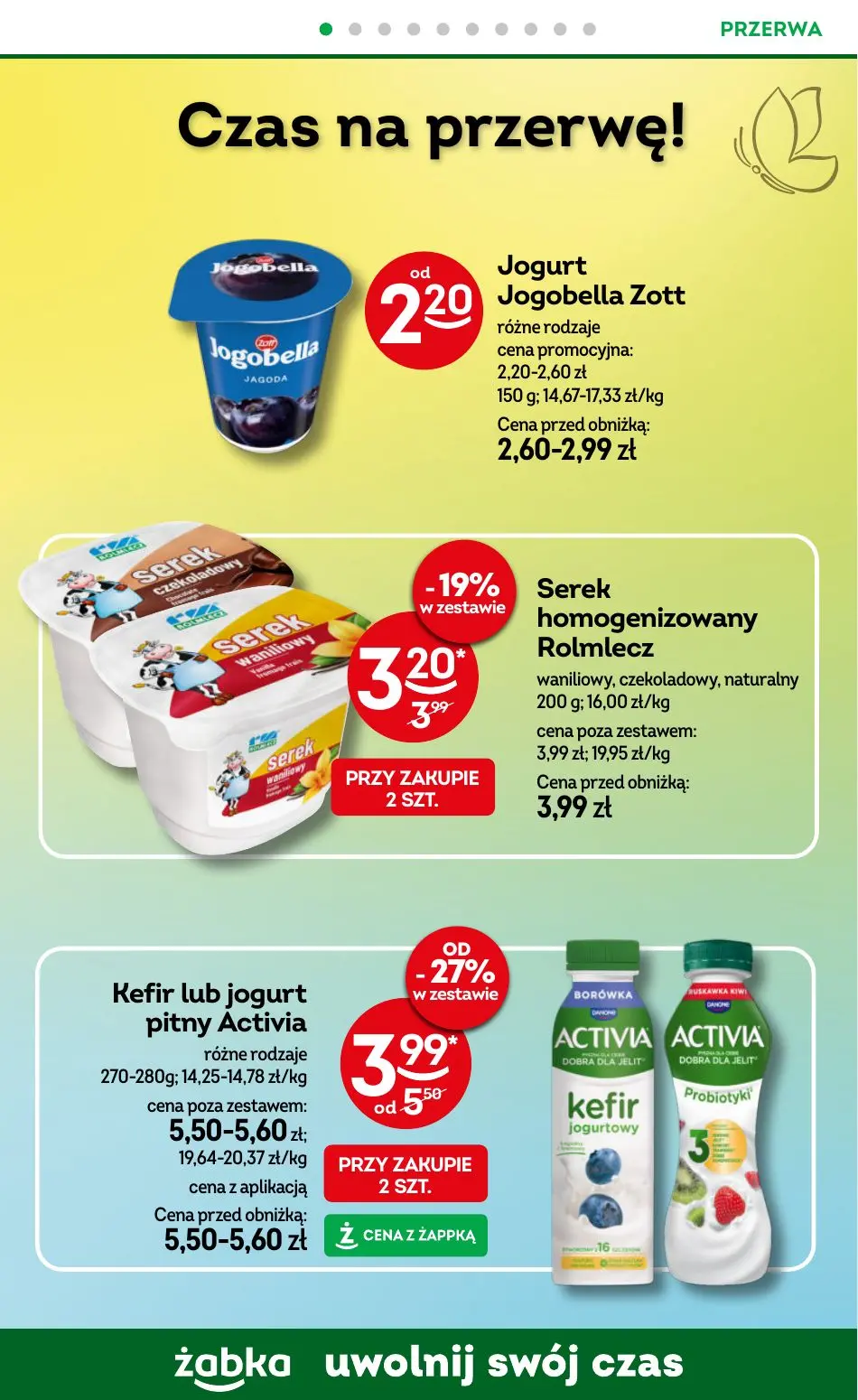 gazetka promocyjna Żabka Uwolnij swój czas! - Strona 72