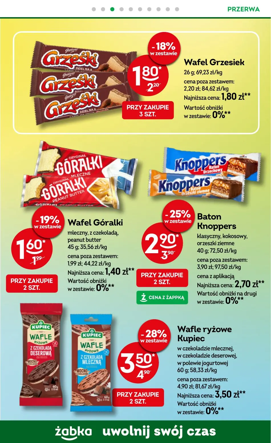 gazetka promocyjna Żabka Uwolnij swój czas! - Strona 74