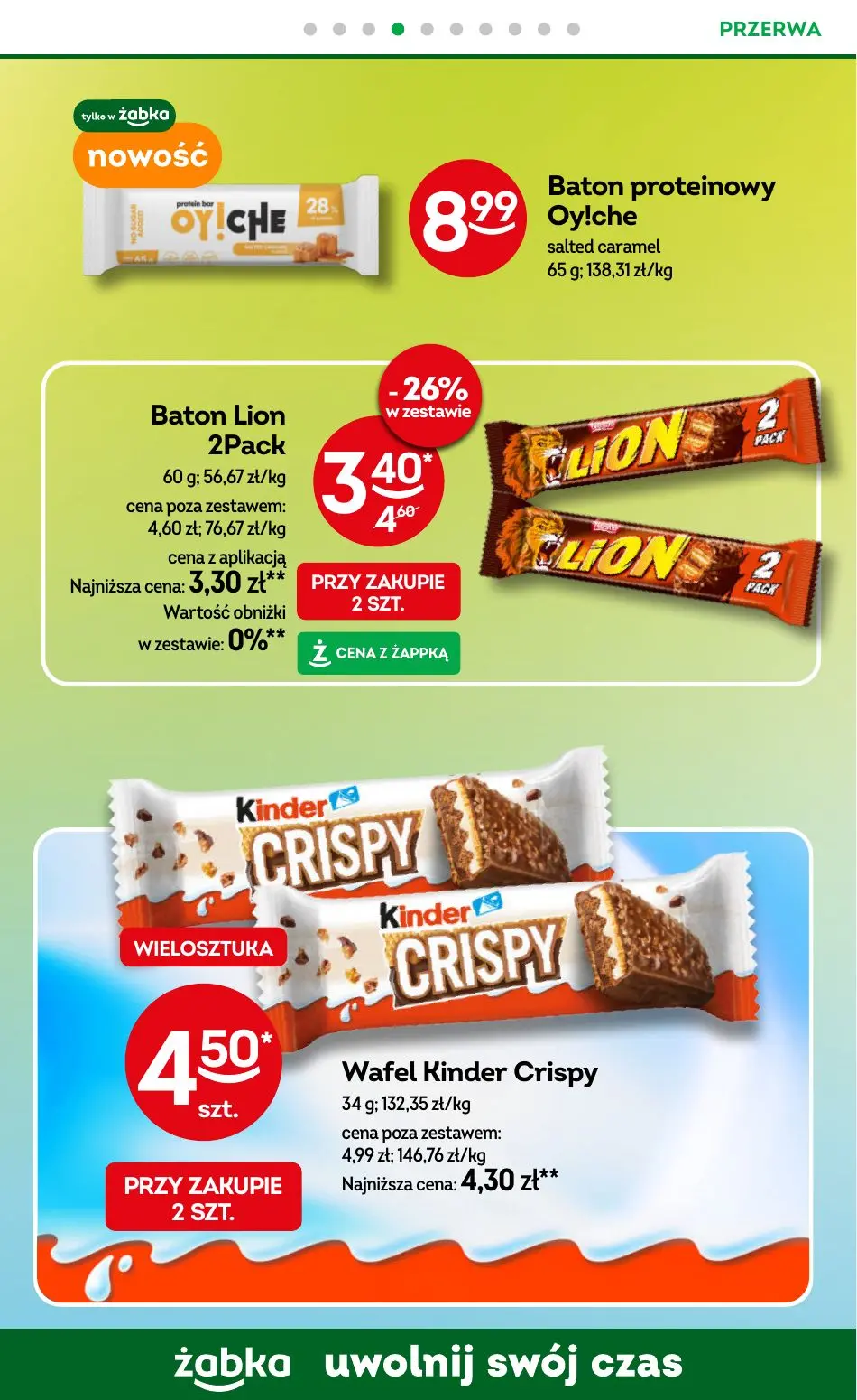 gazetka promocyjna Żabka Uwolnij swój czas! - Strona 75