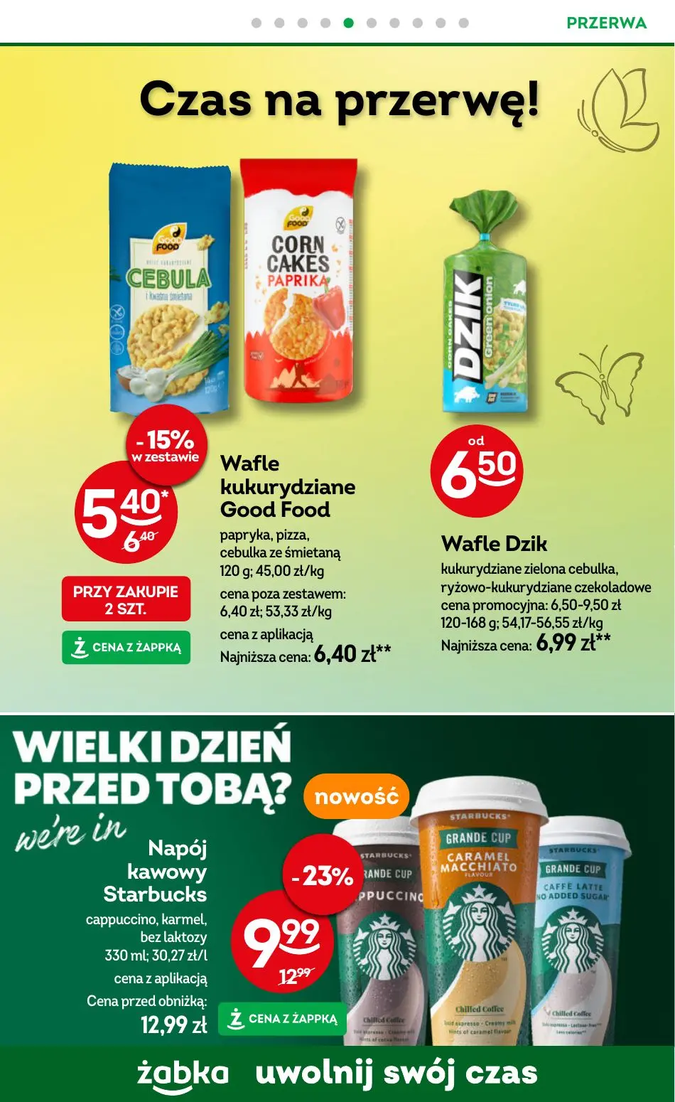 gazetka promocyjna Żabka Uwolnij swój czas! - Strona 76