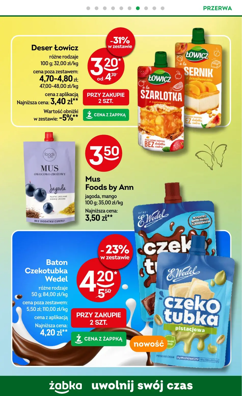 gazetka promocyjna Żabka Uwolnij swój czas! - Strona 78