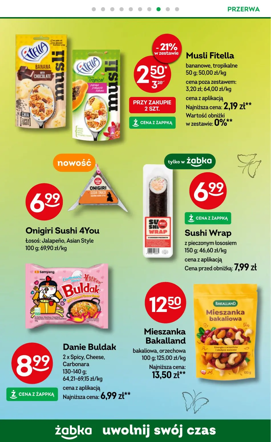 gazetka promocyjna Żabka Uwolnij swój czas! - Strona 79