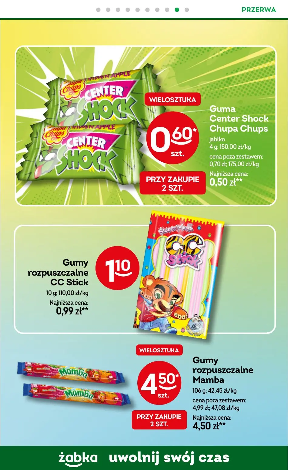 gazetka promocyjna Żabka Uwolnij swój czas! - Strona 80