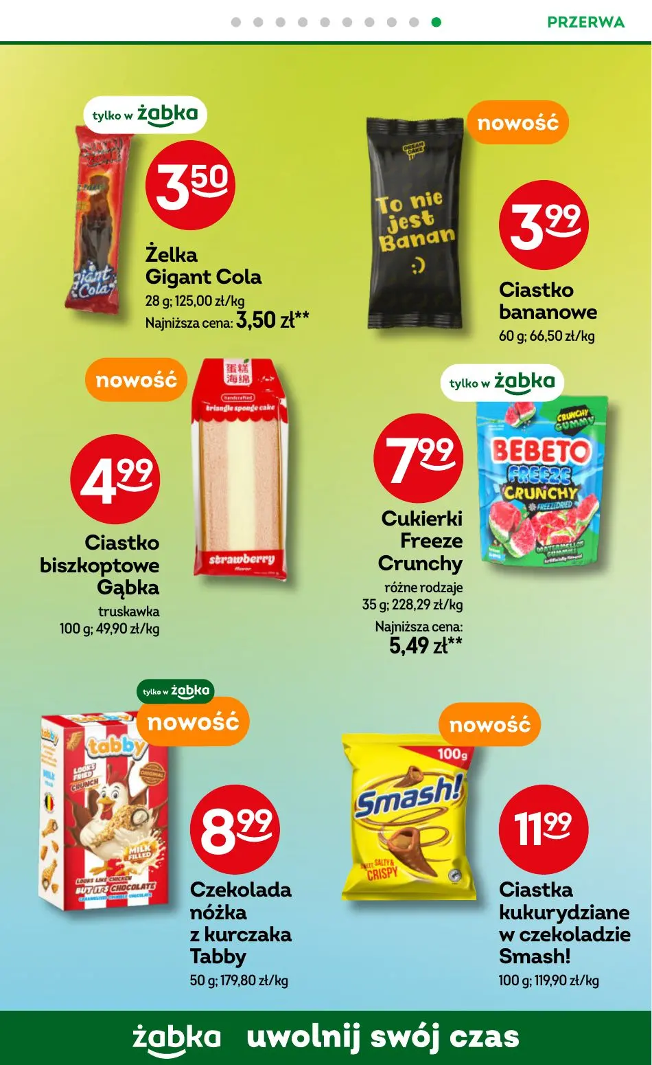 gazetka promocyjna Żabka Uwolnij swój czas! - Strona 81