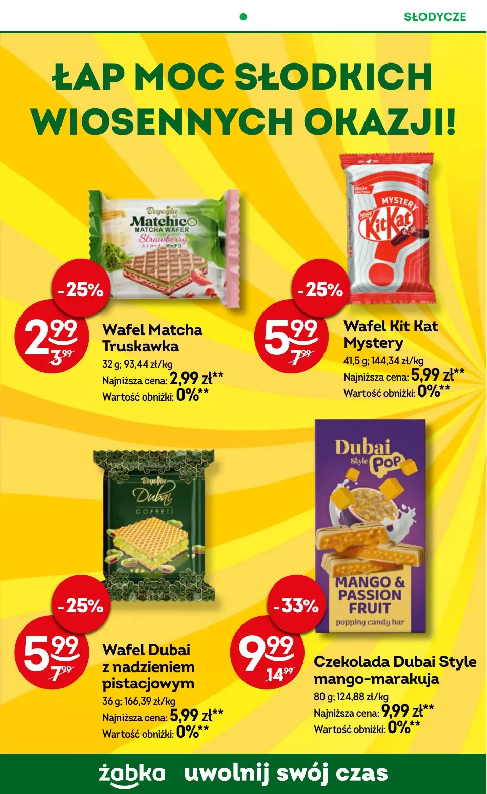 gazetka promocyjna Żabka Uwolnij swój czas! - Strona 82