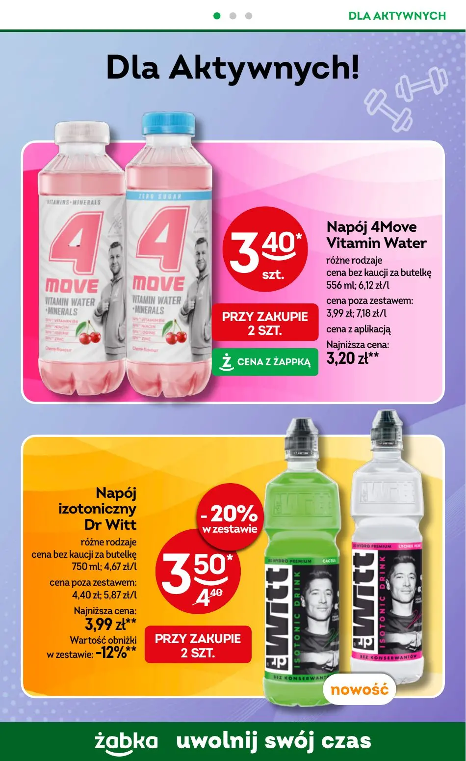 gazetka promocyjna Żabka Uwolnij swój czas! - Strona 85