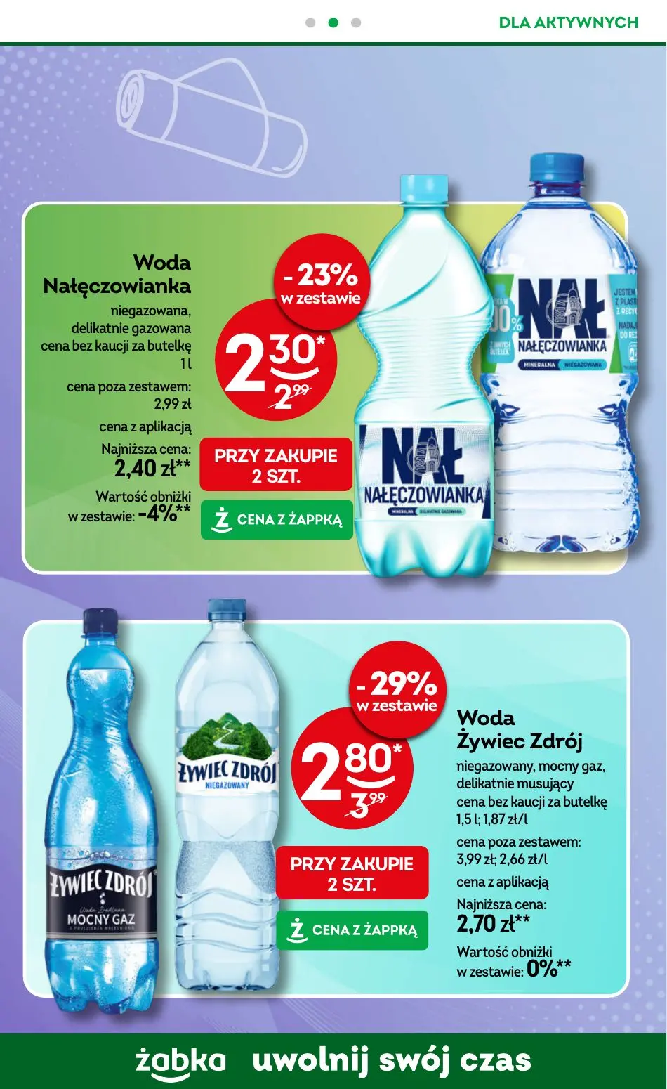 gazetka promocyjna Żabka Uwolnij swój czas! - Strona 86