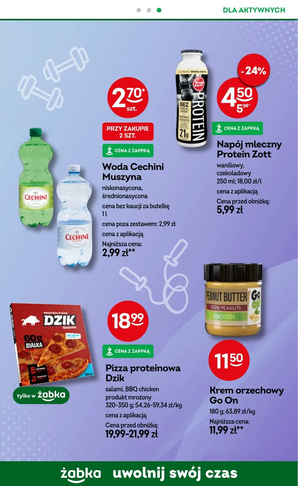 gazetka promocyjna Żabka Uwolnij swój czas! - Strona 87