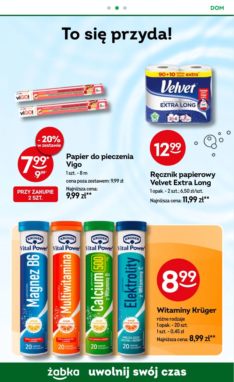 gazetka promocyjna Żabka Uwolnij swój czas! - Strona 89