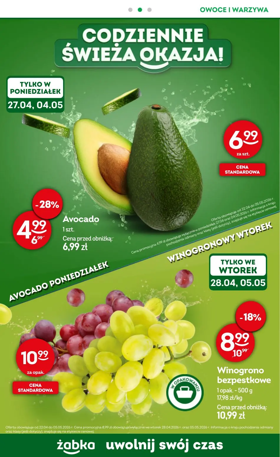 gazetka promocyjna Żabka Codzienne produkty - Strona 10