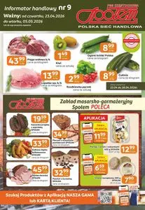 Gazetka promocyjna Społem Częstochowa, ważna od 2026-04-23 do 2026-05-05.