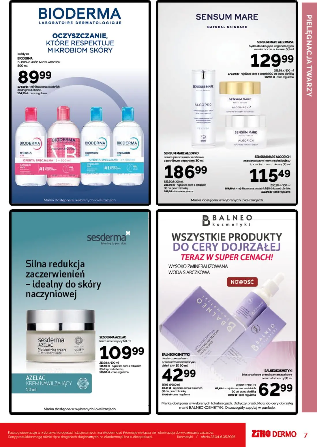 gazetka promocyjna Ziko Twoje miejsce na kojącą pielęgnację - Strona 7