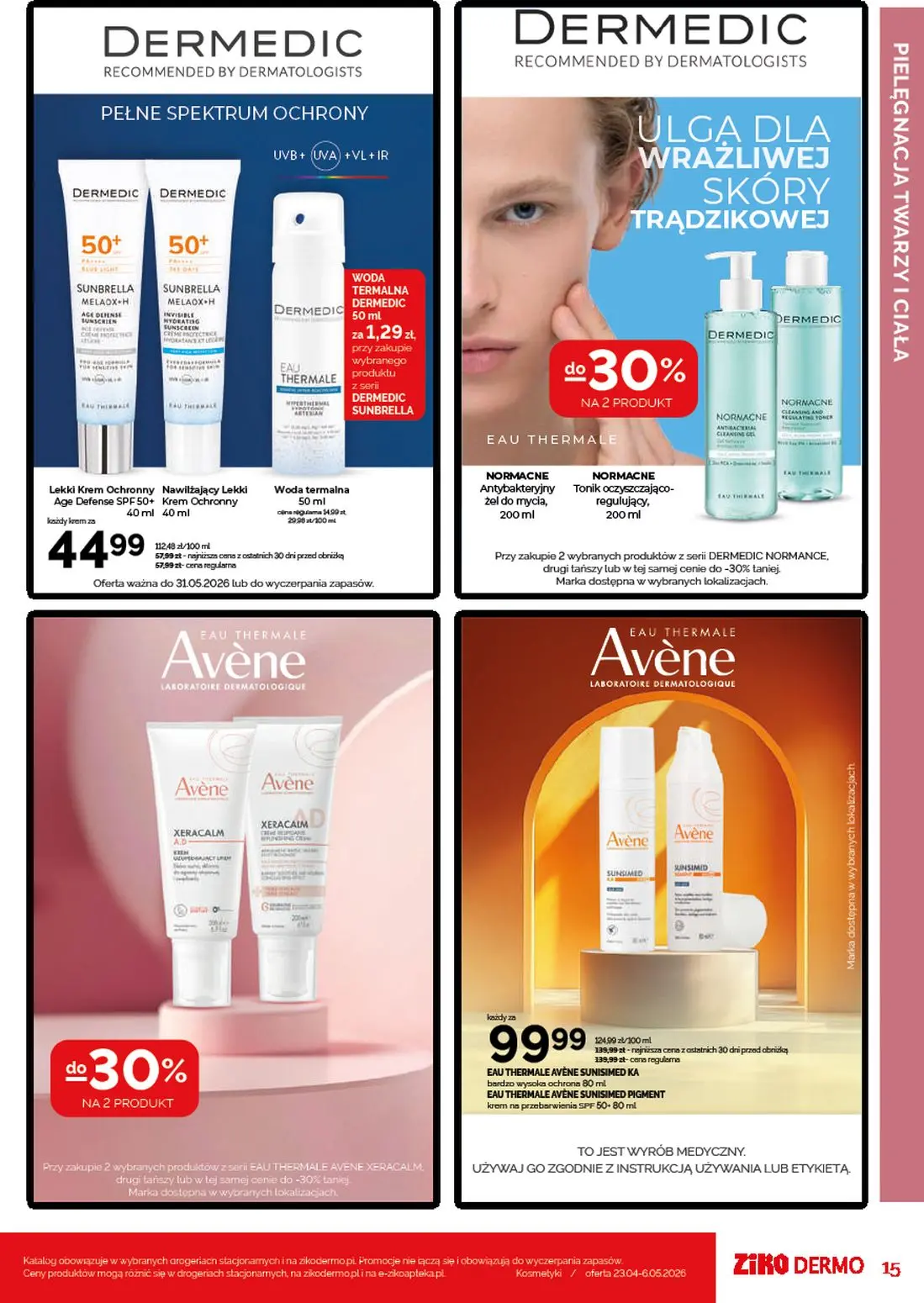gazetka promocyjna Ziko Twoje miejsce na kojącą pielęgnację - Strona 15