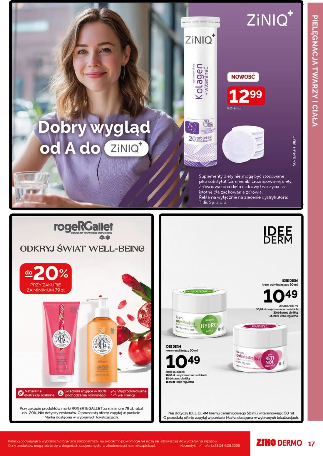 gazetka promocyjna Ziko Twoje miejsce na kojącą pielęgnację - Strona 17