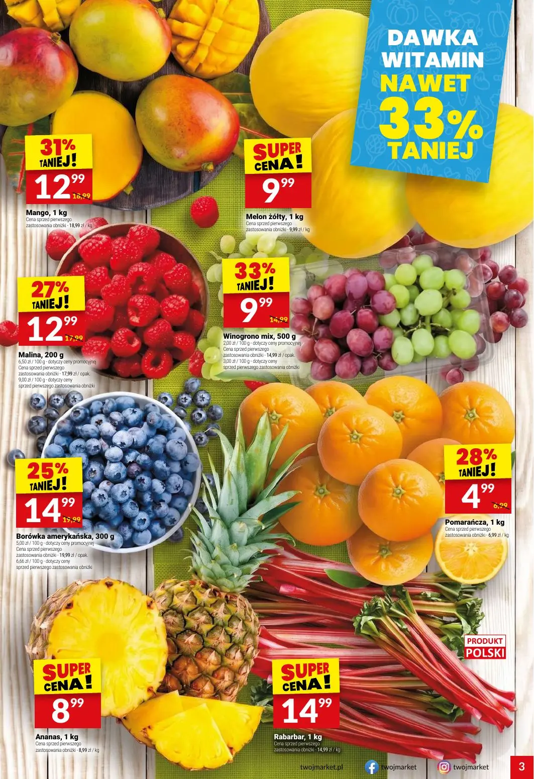 gazetka promocyjna Twój Market  - Strona 3