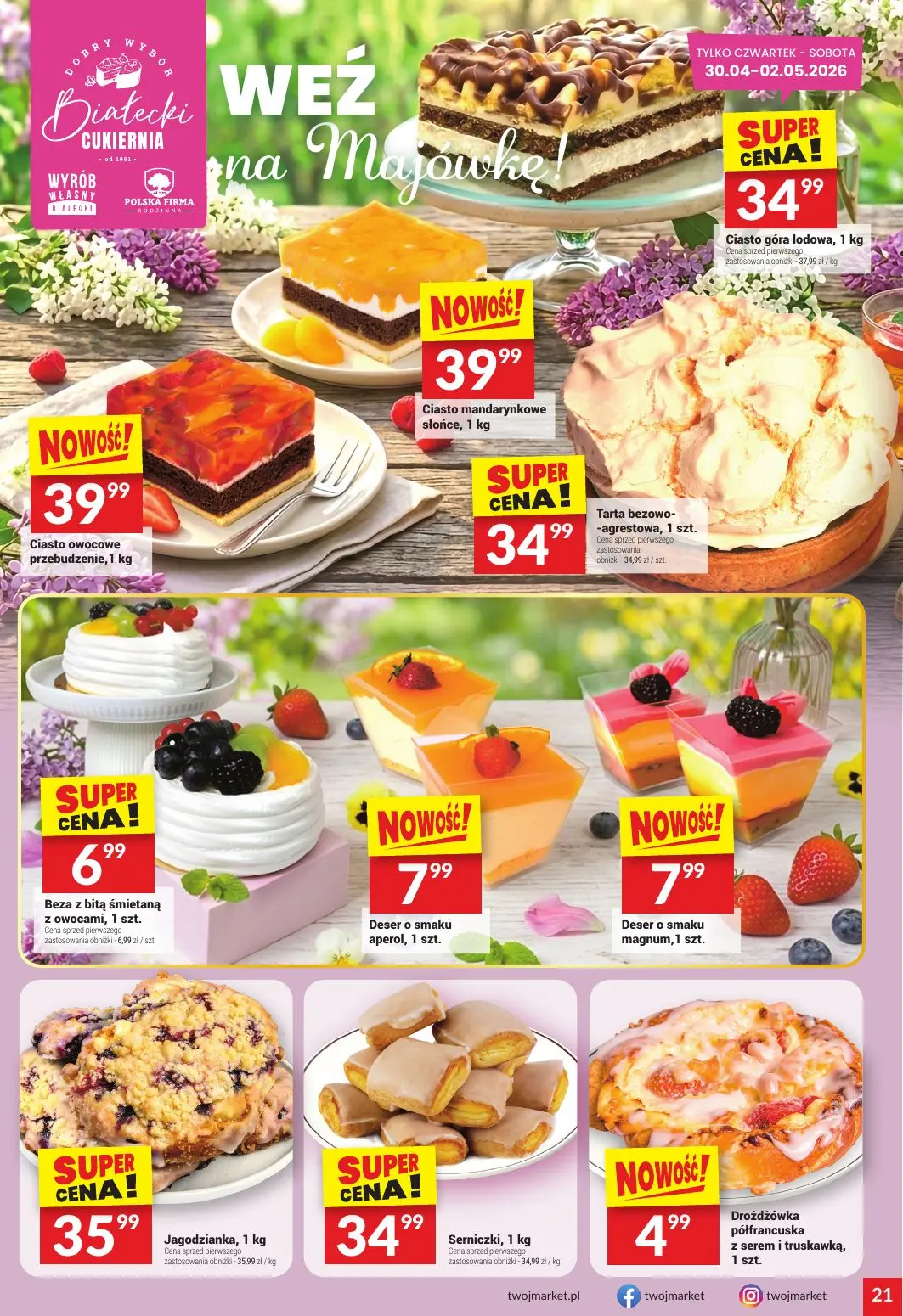gazetka promocyjna Twój Market  - Strona 21