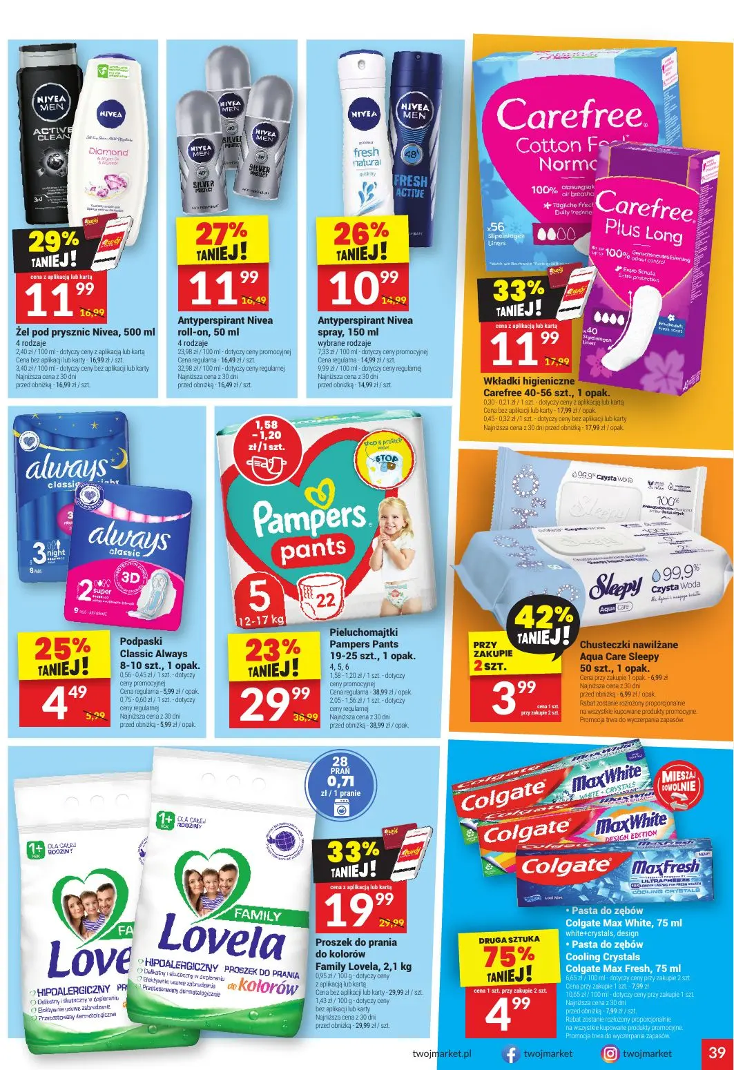 gazetka promocyjna Twój Market  - Strona 39
