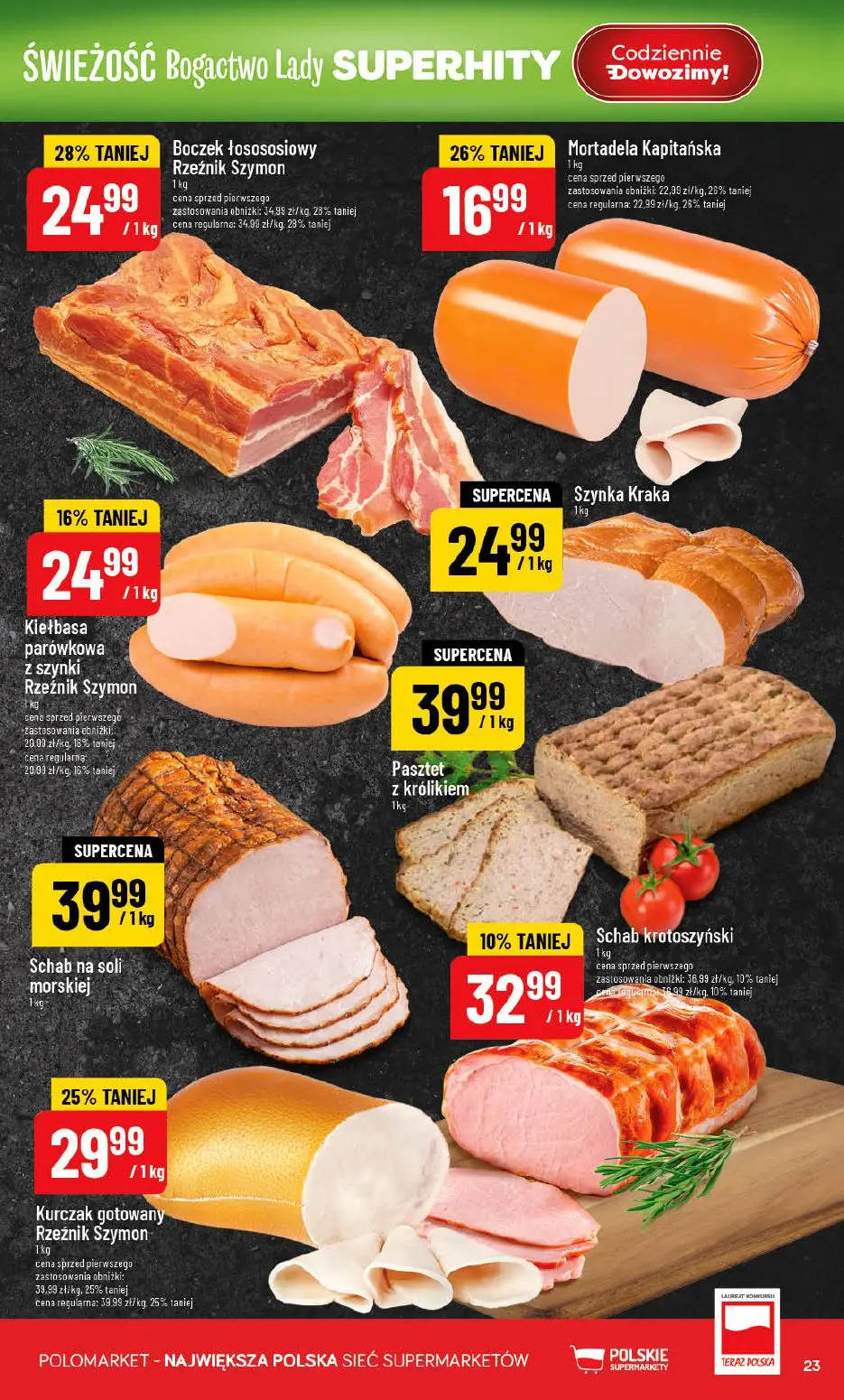 gazetka promocyjna POLOmarket Łódzkie, Wielkopolskie - Strona 23