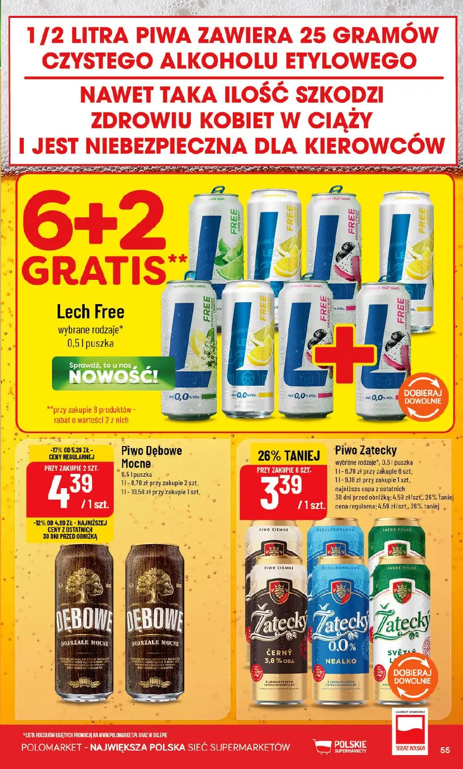 gazetka promocyjna POLOmarket Łódzkie, Wielkopolskie - Strona 55