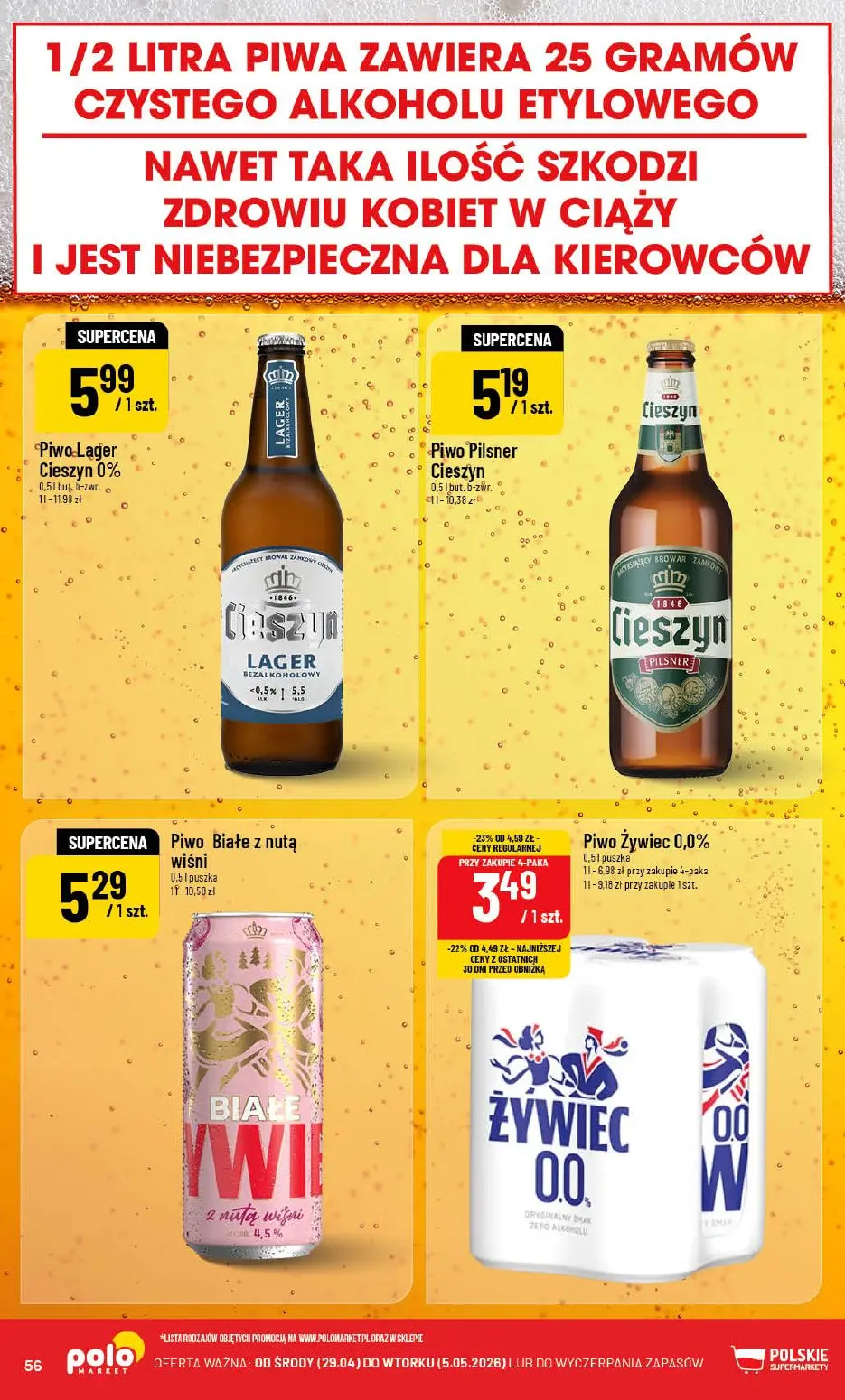 gazetka promocyjna POLOmarket Łódzkie, Wielkopolskie - Strona 56
