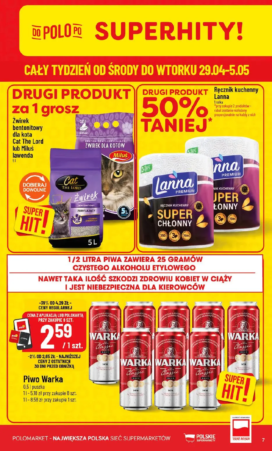 gazetka promocyjna POLOmarket Kujawsko-pomorskie, Pomorskie - Strona 7