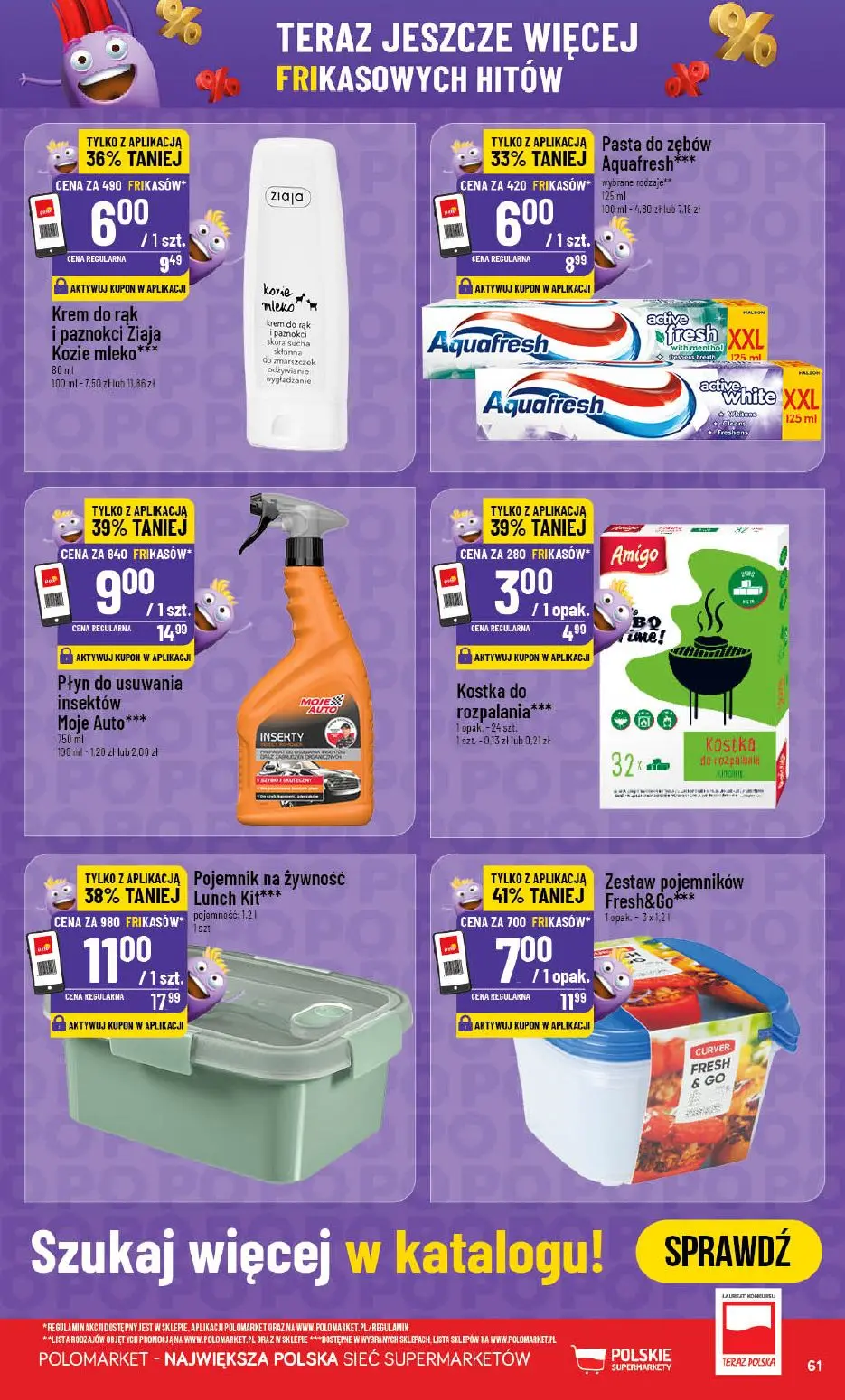 gazetka promocyjna POLOmarket Kujawsko-pomorskie, Pomorskie - Strona 61