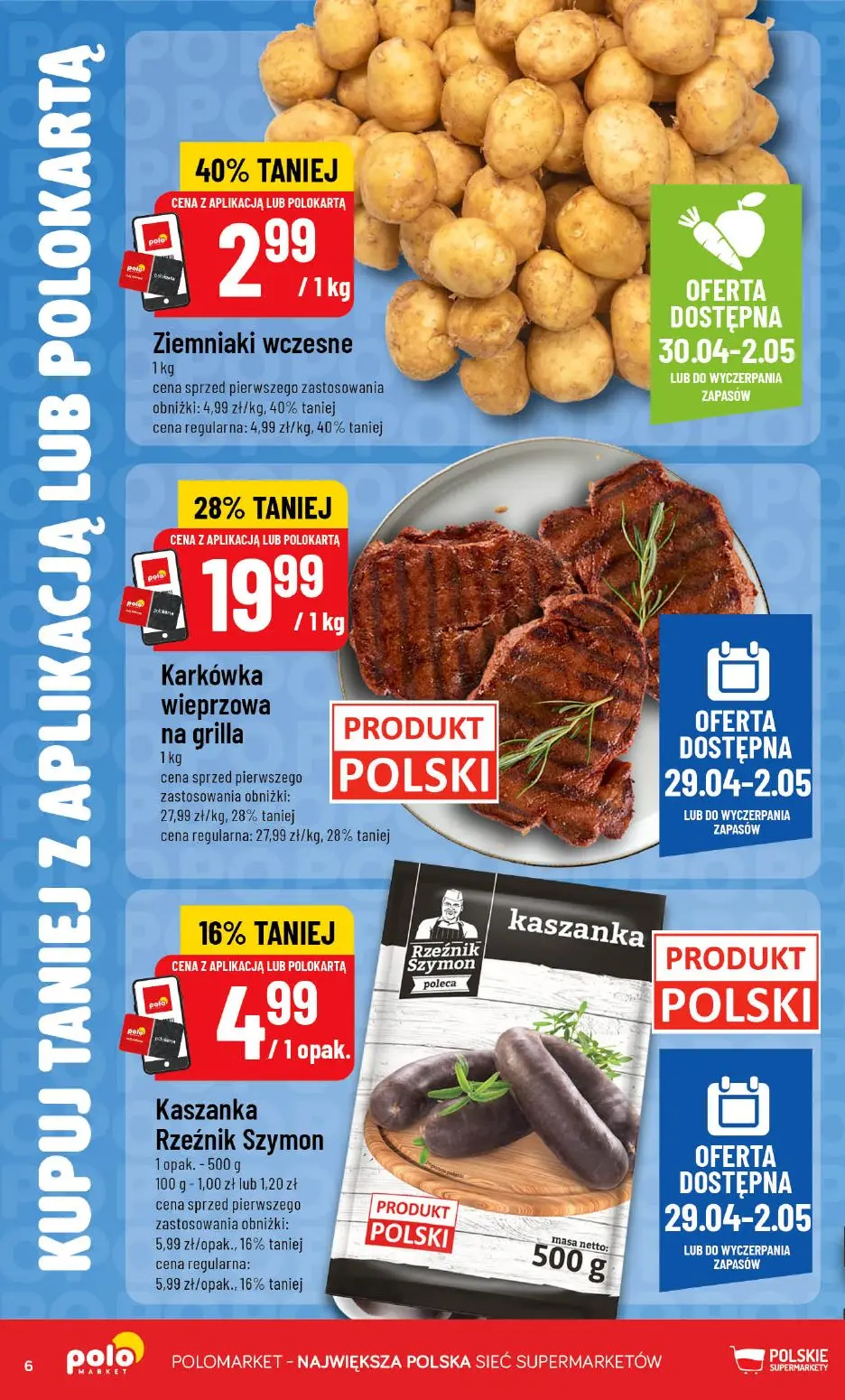 gazetka promocyjna POLOmarket Kupuj taniej z apką - Strona 6
