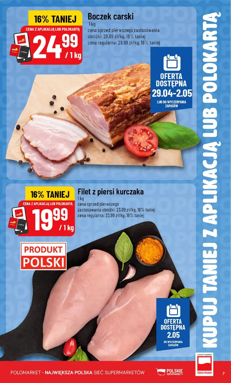 gazetka promocyjna POLOmarket Kupuj taniej z apką - Strona 7