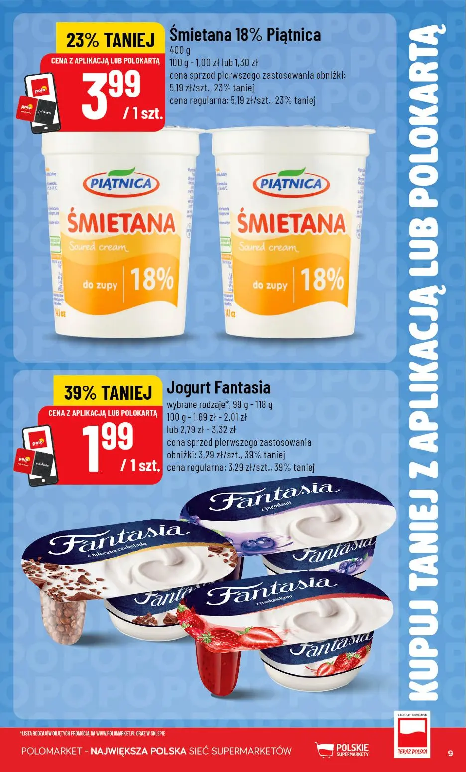 gazetka promocyjna POLOmarket Kupuj taniej z apką - Strona 9