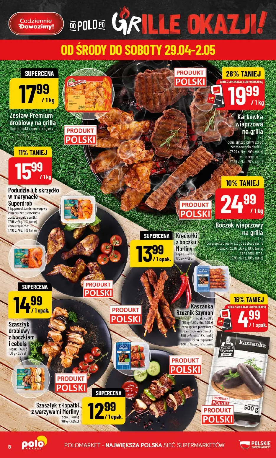 gazetka promocyjna POLOmarket GRile okazji! - Strona 8