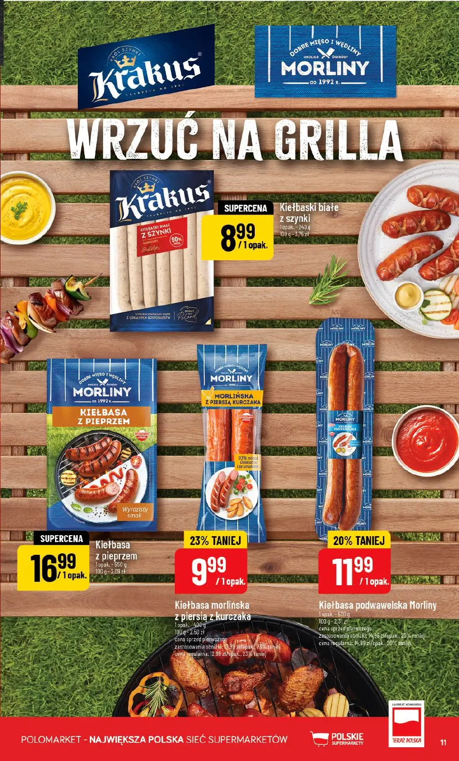 gazetka promocyjna POLOmarket GRile okazji! - Strona 11