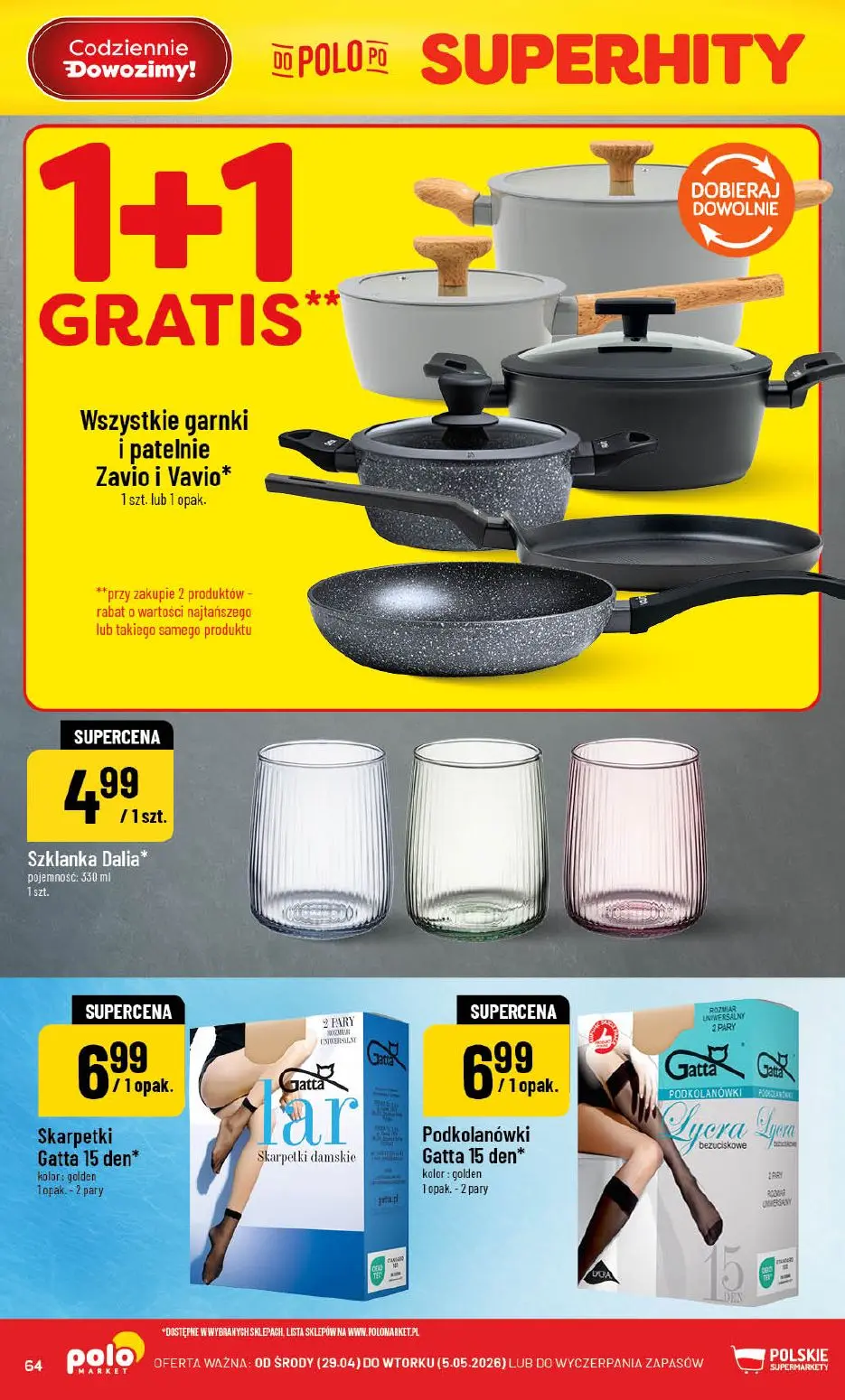 gazetka promocyjna POLOmarket GRile okazji! - Strona 64