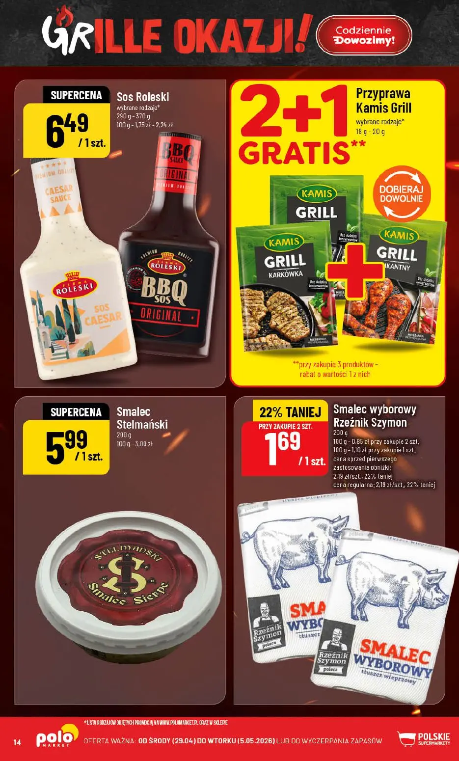 gazetka promocyjna POLOmarket Grille okazji - Strona 14