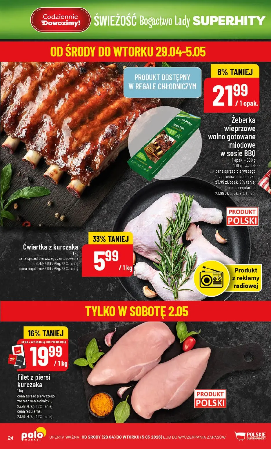 gazetka promocyjna POLOmarket Grille okazji - Strona 24