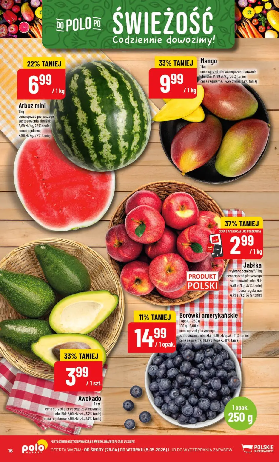 gazetka promocyjna POLOmarket Pomorskie, Zachodniopomorskie, Kujawsko-pomorskie - Strona 16