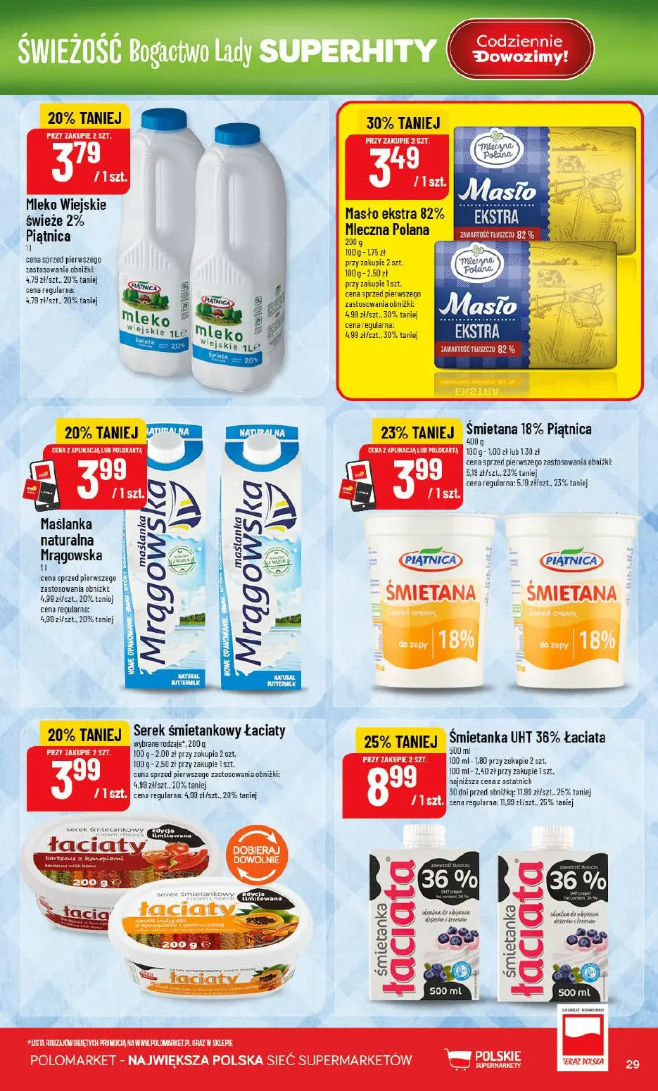 gazetka promocyjna POLOmarket Pomorskie, Zachodniopomorskie, Kujawsko-pomorskie - Strona 29