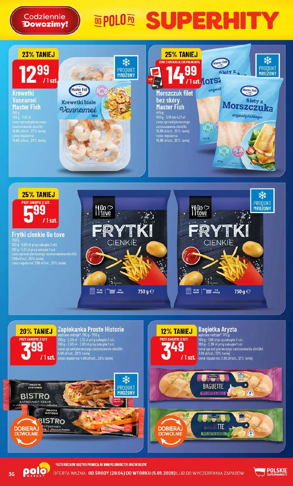 gazetka promocyjna POLOmarket Pomorskie, Zachodniopomorskie, Kujawsko-pomorskie - Strona 36