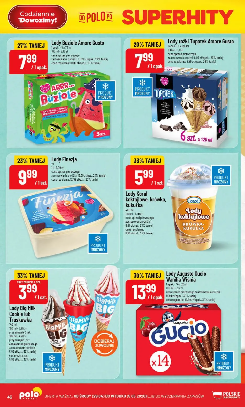 gazetka promocyjna POLOmarket Pomorskie, Zachodniopomorskie, Kujawsko-pomorskie - Strona 46