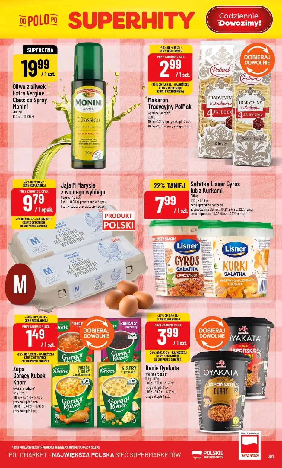 gazetka promocyjna POLOmarket Warmińsko-mazurskie, Podlaskie - Strona 39