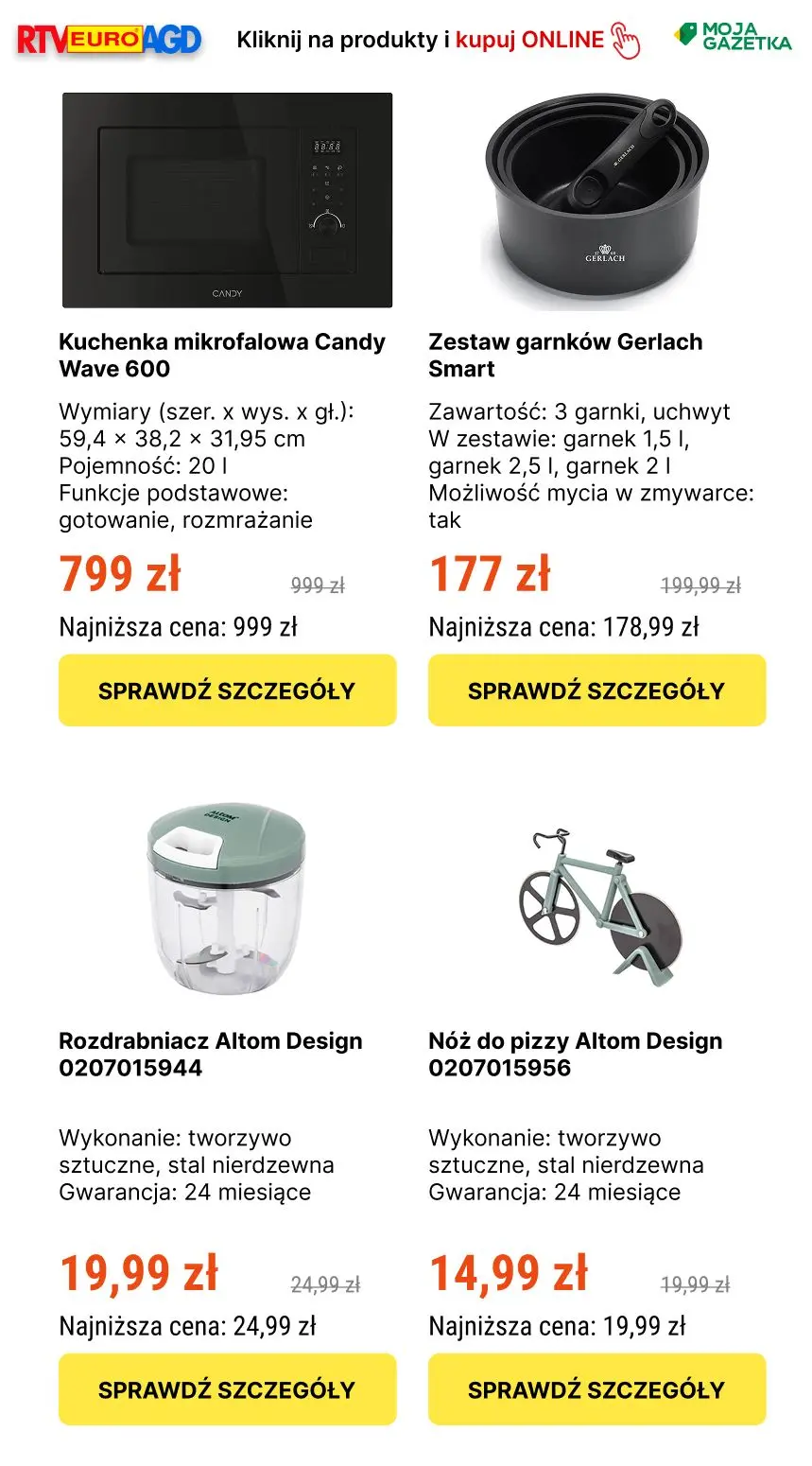 gazetka promocyjna RTV EURO AGD Majówka rabatówka w RTV EURO AGD - najlepsze promocje - Strona 6