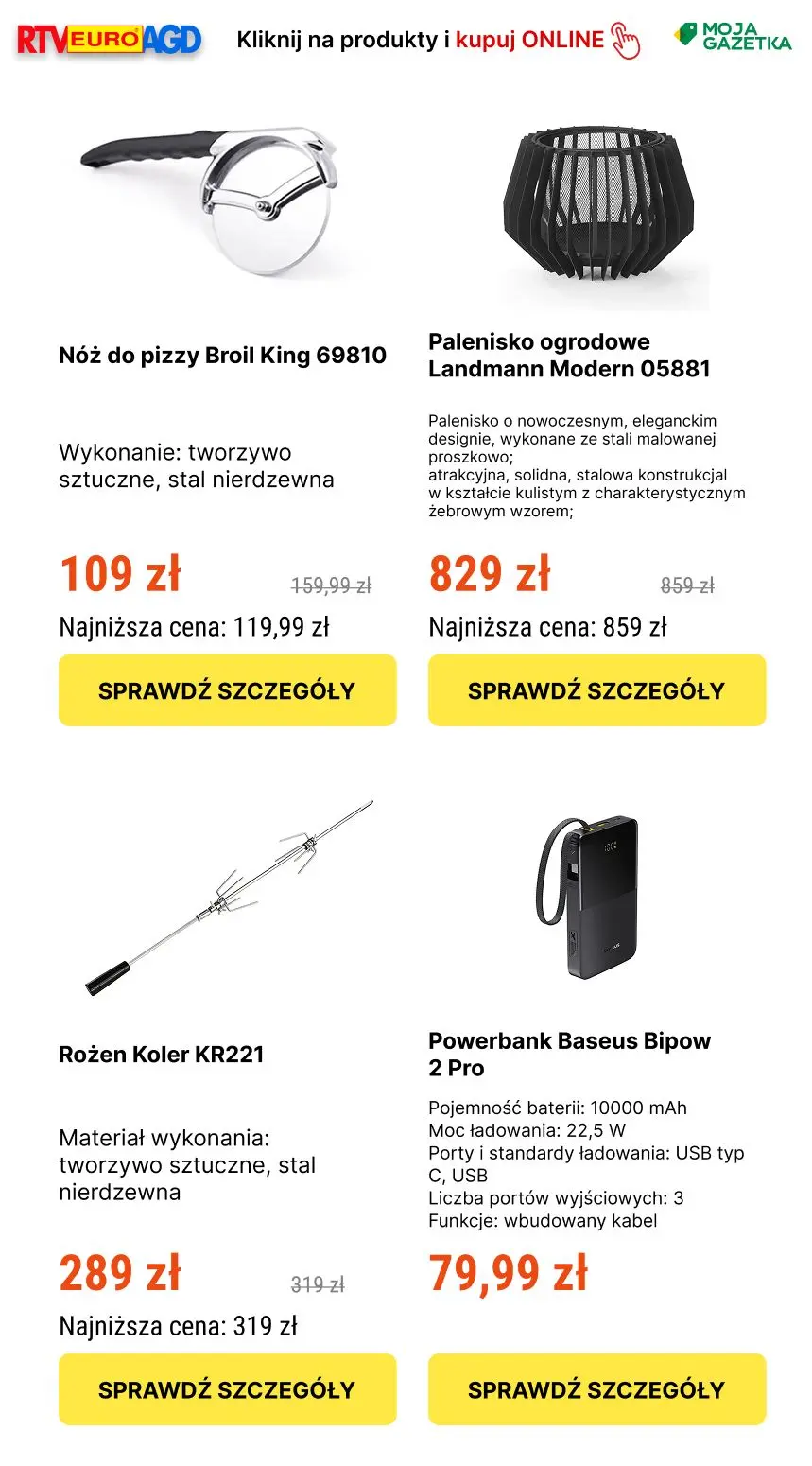 gazetka promocyjna RTV EURO AGD Majówka rabatówka w RTV EURO AGD - najlepsze promocje - Strona 7