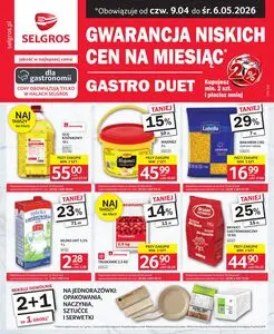 Gazetka promocyjna SELGROS, ważna od 2026-04-09 do 2026-05-06.