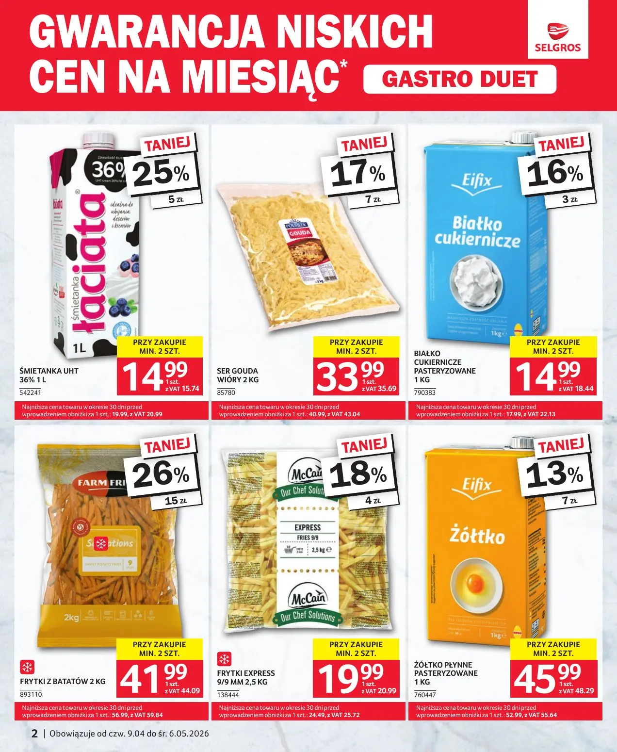 gazetka promocyjna SELGROS  - Strona 2