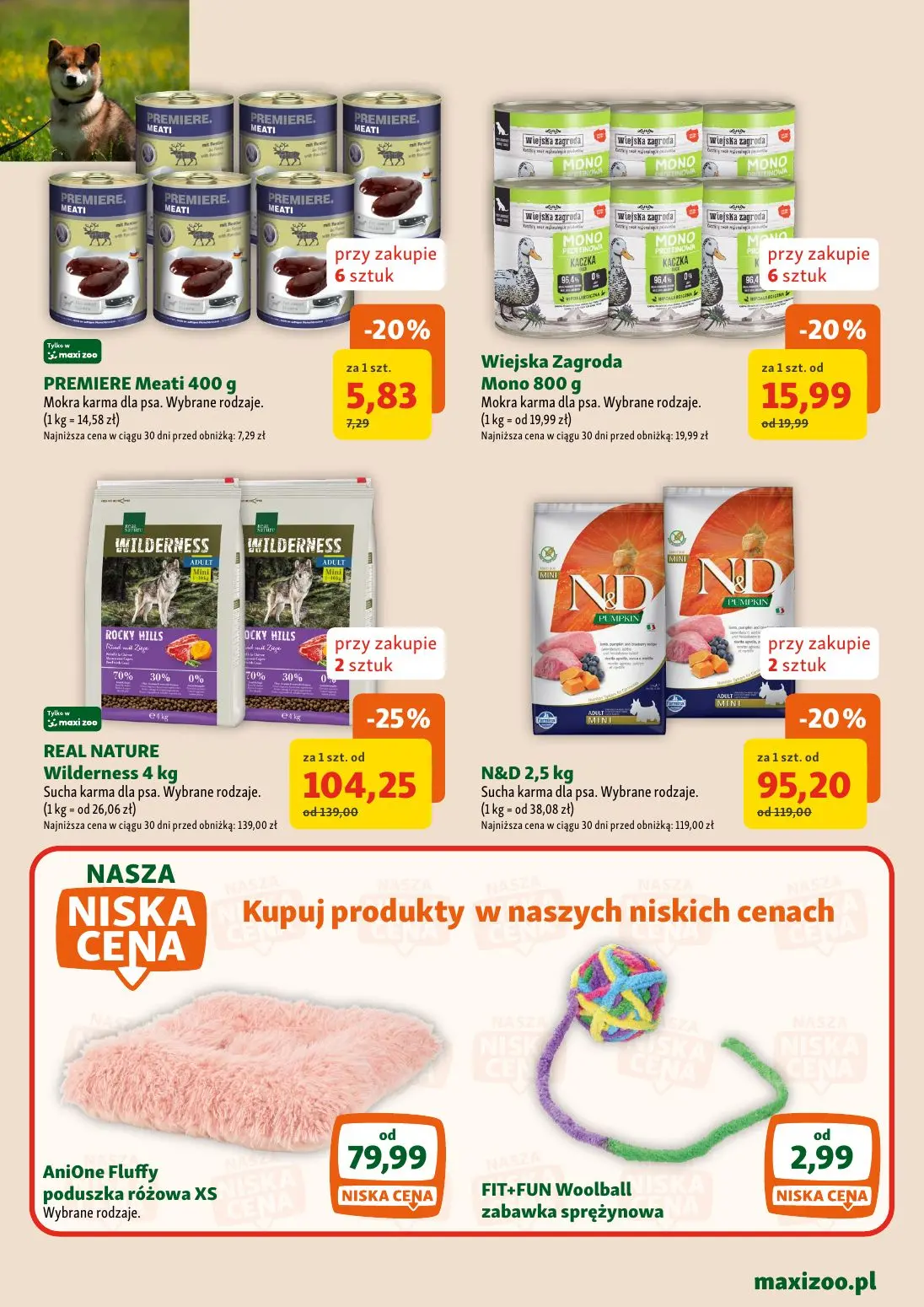 gazetka promocyjna Maxi Zoo Dla Twojego pupila - Strona 4