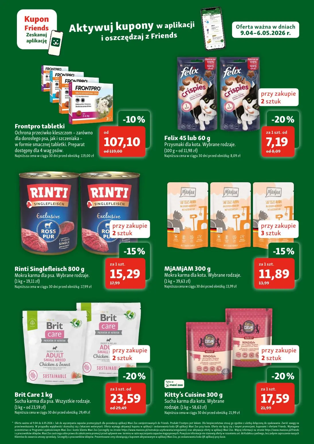 gazetka promocyjna Maxi Zoo Dla Twojego pupila - Strona 7