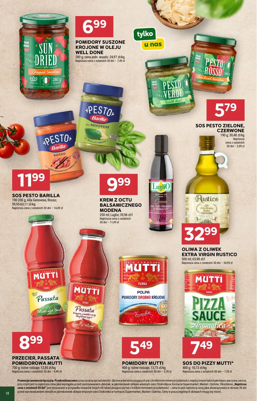 gazetka promocyjna Stokrotka Supermarket Włochy od kuchni - Strona 3